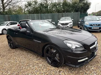 Usado Mercedes SLK200 AMG 184 HP (135 kW) 2011 Preto Cabrios