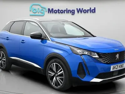 Begagnad Peugeot 3008 Premium 181 HK (133 kW) 2021 Blå SUV