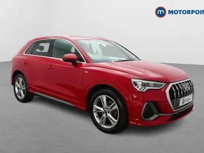 Used Audi Q3 S-Line 150 HP (110 kW) 2021 Red SUV