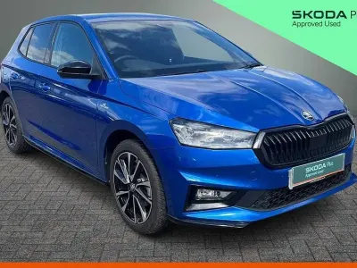 Nouă Skoda Fabia Monte Carlo 113 CP (83 kW) 2026 Albastru Hatchback
