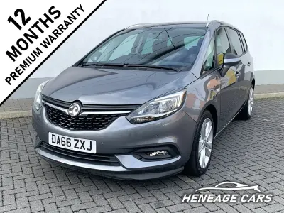 Used Vauxhall Zafira Tourer SRi 2016 Grey MPV