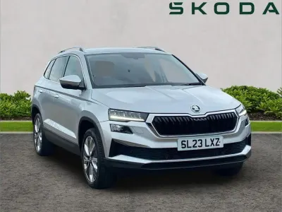 Gebraucht Skoda Karoq SE L 150 PS (110 kW) 2023 Silber SUV
