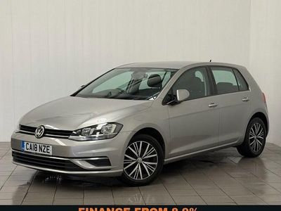 Used VW Golf VII SE 116 HP (85 kW) 2018 Silver Hatchback