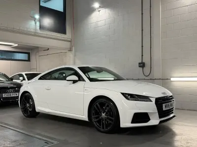 Used Audi TT S-Line 230 HP (169 kW) 2016 White Coupe