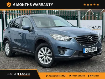 Used Mazda CX-5 175 HP (128 kW) 2016 Blue SUV