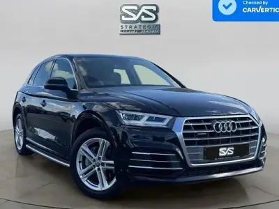Second-hand Audi Q5 S-Line 252 CP (185 kW) 2018 Negru SUV