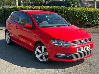 Used VW Polo SEL 110 HP (80 kW) 2015 Red Hatchback