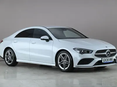 Usado Mercedes CLA180 AMG line 2020 Branco Sedan