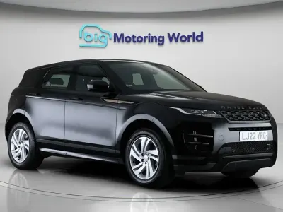 Begagnad Land Rover Range Rover evoque R-Dynamic 309 HK (227 kW) 2022 Svart SUV