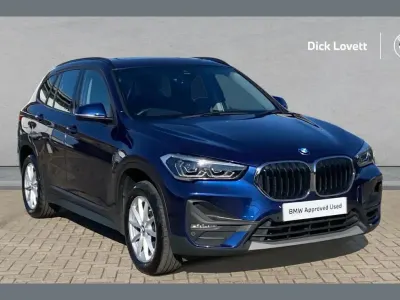 Used BMW X1 Comfort Edition 189 HP (139 kW) 2020 Blue SUV