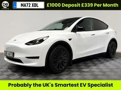 Used Tesla Model Y Long Range AWD 282 kW (384 HP) 2022 White SUV