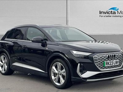 Used Audi Q4 e-tron S-Line 150 kW (204 HP) 2023 Black SUV
