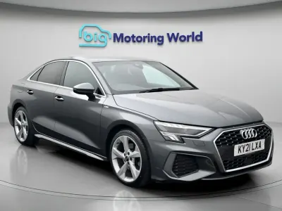Used Audi A3 S-Line 110 HP (80 kW) 2021 Grey Sedan