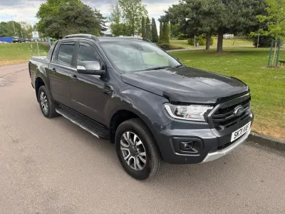 Używany Ford Ranger Wildtrack 2021 Szary Pickup