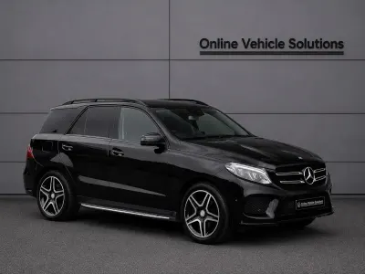 Used Mercedes GLE350 AMG Line Premium 258 HP (189 kW) 2016 Black SUV