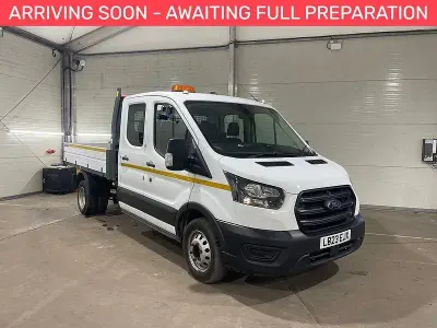 Usado Ford Transit 130 CV (95 kW) 2023 Blanco Descapotable