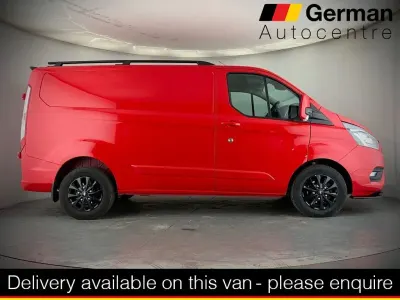 Used Ford Transit Custom Limited 130 HP (95 kW) 2021 Red Van