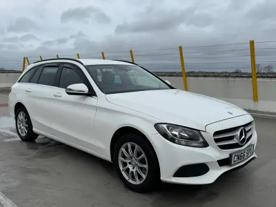 Begagnad Mercedes C200 SE 136 HK (100 kW) 2016 Vit Kombi