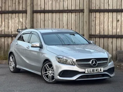 Used Mercedes A200 AMG line 2016 Silver Hatchback