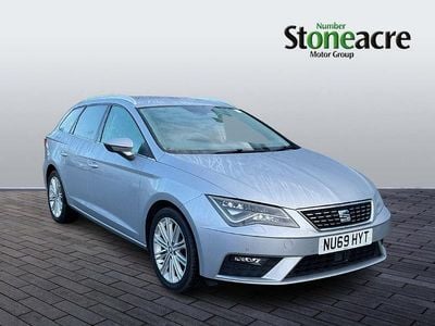 Used Seat Leon XCELLENCE 150 HP (110 kW) 2019 Silver Estate