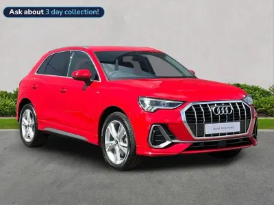 Used Audi Q3 S-Line 150 HP (110 kW) 2025 Red SUV