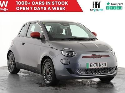 Used Fiat 500e Red 86 kW (118 HP) 2021 Grey Hatchback