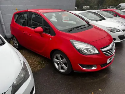 Used Vauxhall Meriva 2014 Red MPV