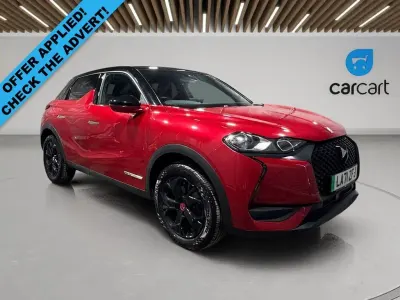Used DS Automobiles DS3 Crossback Performance 100 kW (136 HP) 2022 Red SUV