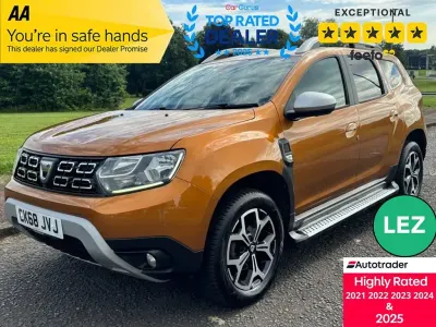 Used Dacia Duster Prestige 115 HP (84 kW) 2018 Orange SUV