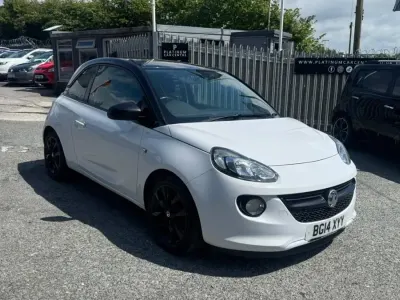 Begagnad Vauxhall Adam Jam 2014 Vit Halvkombi