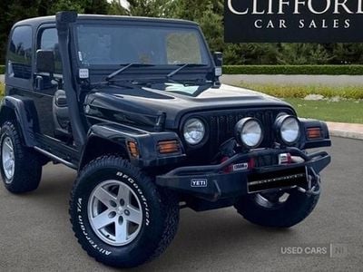 Used Jeep Wrangler Sahara 2000 Black SUV