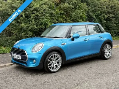 Used Mini Cooper Hatch 136 HP (100 kW) 2015 Blue Hatchback
