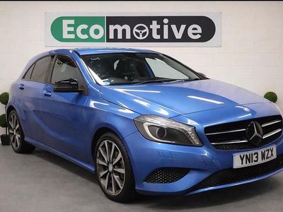 Used Mercedes A180 122 HP (89 kW) 2013 Blue Hatchback