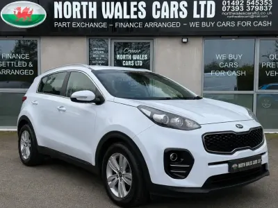 Used Kia Sportage 115 HP (84 kW) 2018 White SUV