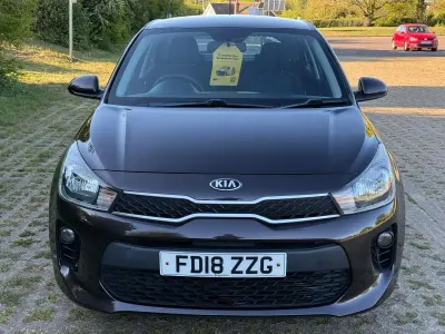 Begagnad Kia Rio 83 HK (61 kW) 2018 Brun Halvkombi