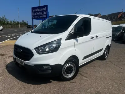 Used Ford Transit Custom 130 HP (95 kW) 2021 White Van