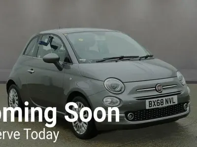 Used Fiat 500 Lounge 69 HP (50 kW) 2018 Grey Hatchback