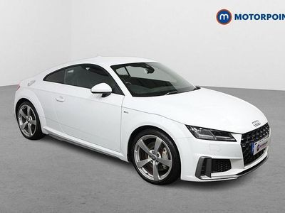 White Used 2019 Audi TT S-Line Coupe | £20,699 (Fair price)