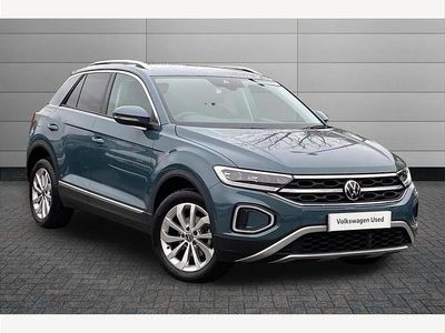 Used VW T-Roc Style 110 HP (80 kW) 2024 Blue SUV