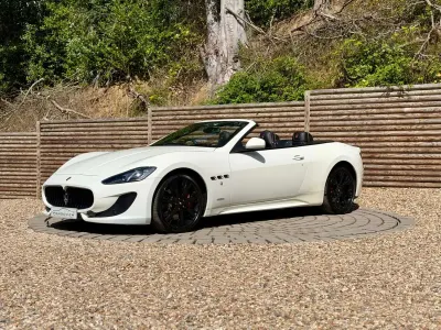 Used Maserati GranCabrio 2016 White Cabriolet
