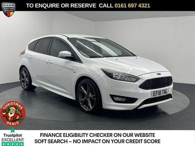 White Used 2018 Ford Focus ST-Line X Hatchback | £6,970 (Good price)