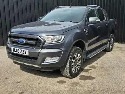 Begagnad Ford Ranger Wildtrack 200 HK (147 kW) 2018 Grå Pickup