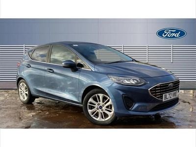 Blue Used 2022 Ford Fiesta Titanium Hatchback | £13,193 (Fair price)