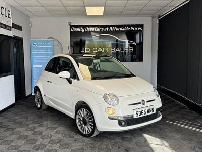 Used Fiat 500 Lounge 69 HP (50 kW) 2015 White Hatchback