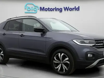 Used VW T-Cross Black Edition 110 HP (80 kW) 2023 Grey SUV