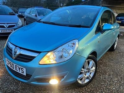 Used Vauxhall Corsa 100 HP (73 kW) 2010 Blue Hatchback