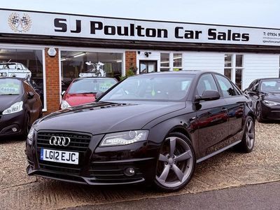 Used Audi A4 Black Edition 136 HP (100 kW) 2012 Black Sedan