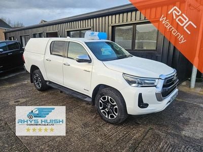 White Used 2022 Toyota HiLux Pickup | £18,995 (Good price)