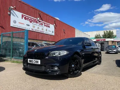 Used BMW 520 M Sport 2015 Black Sedan