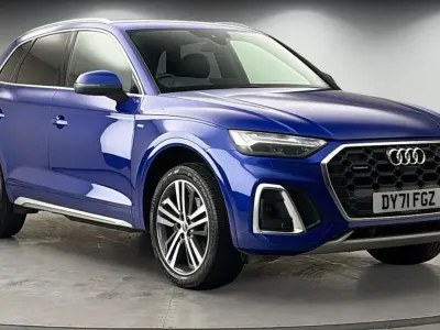 Used Audi Q5 S-Line 204 HP (150 kW) 2021 Ultra blue SUV